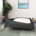 Box Spring Cover King Size Jersey Knit Stretchy Wrap Around 4 Sides Bed New