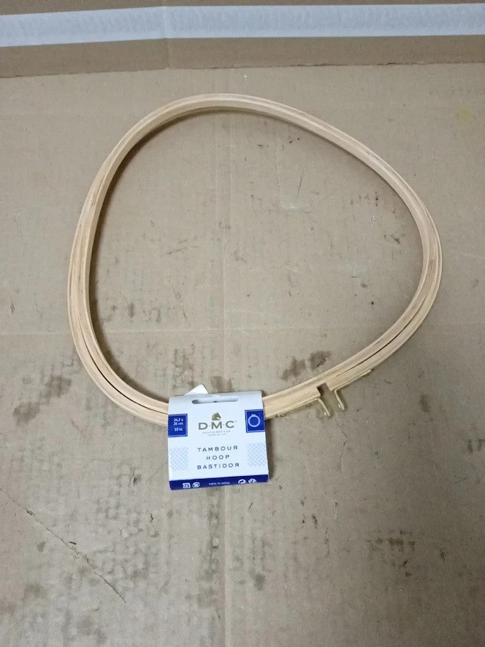 DMC Triangle Wooden Embroidery Hoop Frame 10in 26.5x26cm New