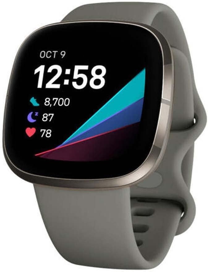 Fitbit Sense Advanced Unisex Smartwatch Tools Heart Health Stress New