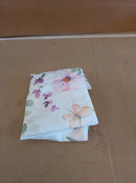 Artoid Mode Flower Butterflies Spring Decoration Table Cloth Round 140x220cm New