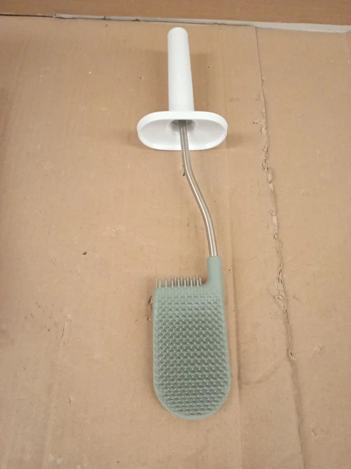 Joseph Joseph Flex Smart Hygienic Silicone Toilet Brush Holder White New