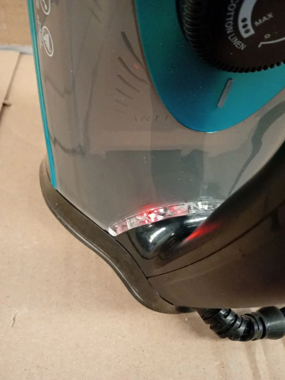 Tower T22013TL Ceramic Steam Iron Fast Heat Up Quick Ironing 180g 3100W Teal