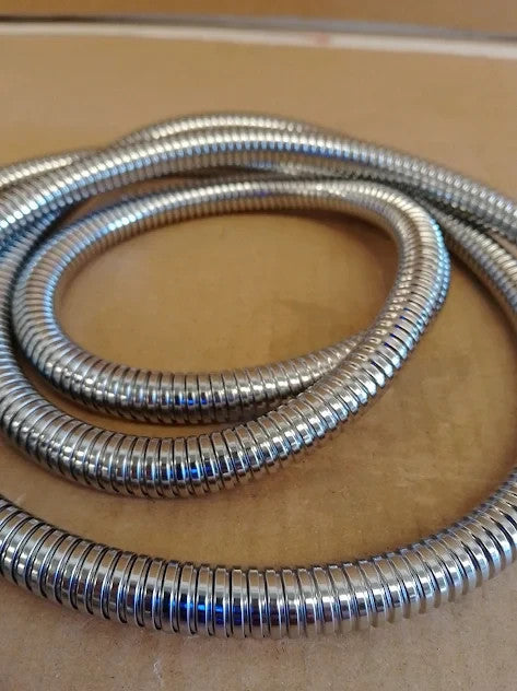 Zuvo 2m Extra Long Stainless Steel Shower Hose Heavy Duty High Pressure New