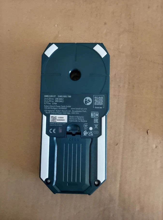 Bosch Professional Wall Scanner GMS 120 27 Detection Depth Non Magnetic Metal