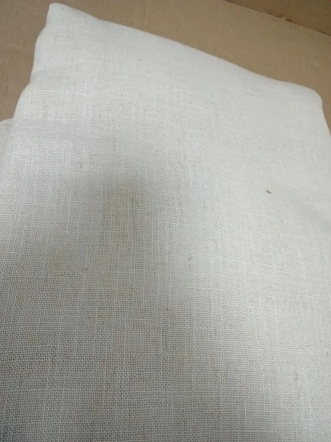 Joydeco Linen Curtains Bedroom Semi Sheer Living Room 52x108in Drapes New