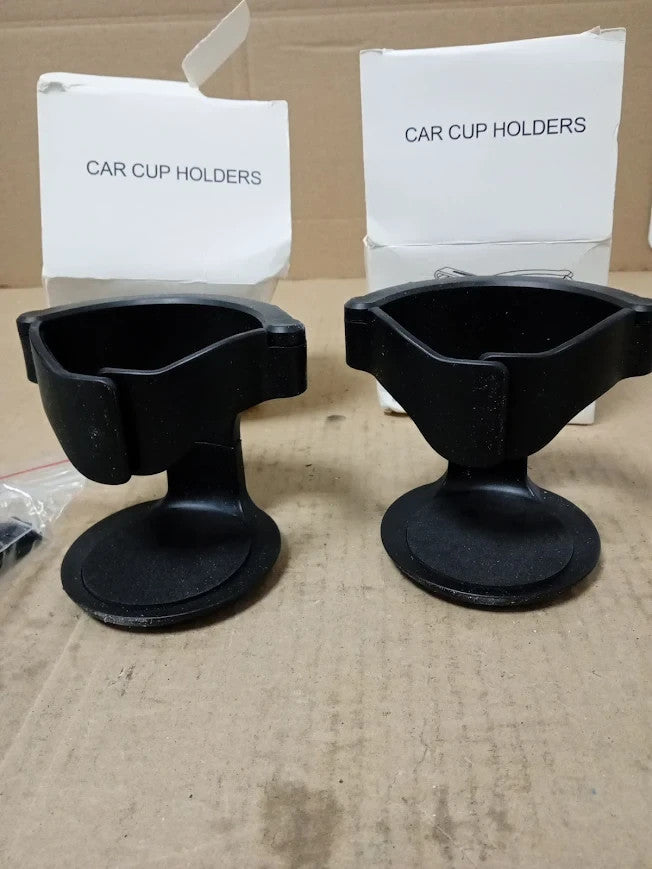 2x Universal Car Cup Holders Dashboard Door Mount Drink Holder Van Caravan New