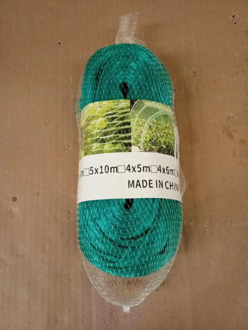 Requisite Needs Garden Bird Netting 4x10m Green Pond Plant Protecting Fruit New