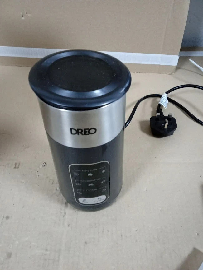Dreo Electric Milk Frother 8 In 1 Silent Steamer Hot Chocolate Maker New