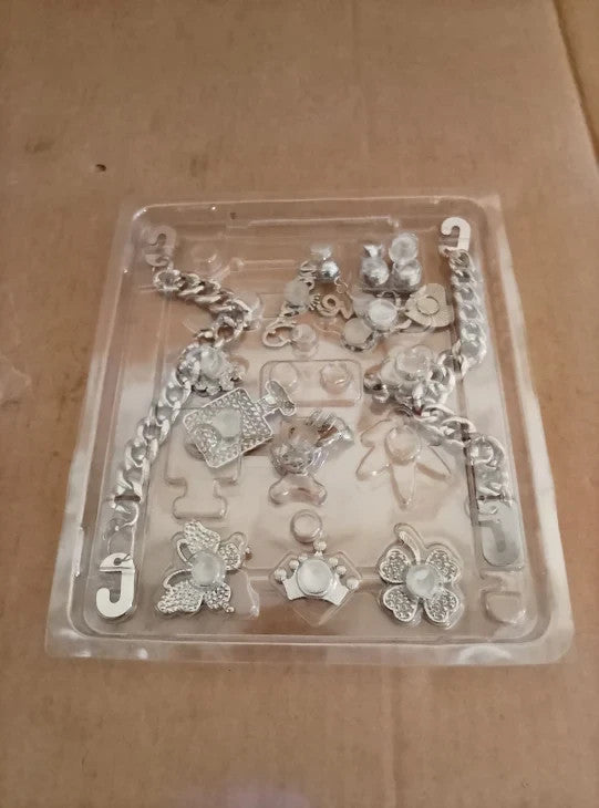 Bling Chain Decoration Charms Luxury Rhinestone Cute Diamond Bear Love New