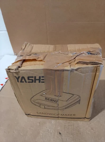 Yashe Panini Press Sandwich Maker 750W Grill Indicator Lights Non Stick New