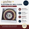Pyramid International Harry Potter Platform 10 Wall Clock Multi Coloured