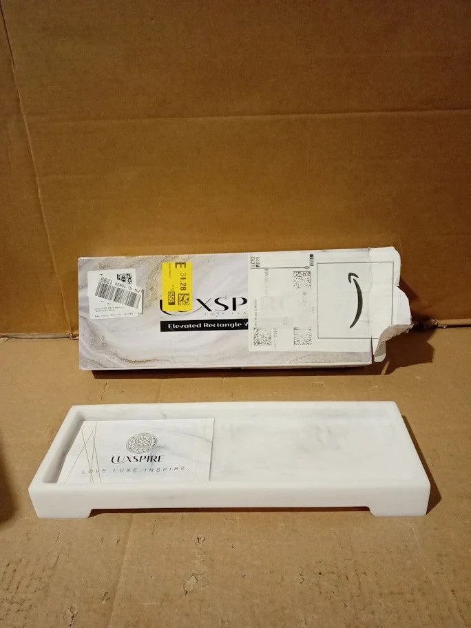 Luxspire Vanity Tray Bathroom Toilet Tank Storage Organizer 11x4inch New