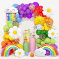 Fetedecor Rainbow Balloon Arch Kit 154pcs Birthday Party Decorations New