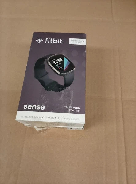 Fitbit Sense Advanced Smartwatch Tools Heart Health Stress Tempt Mng
