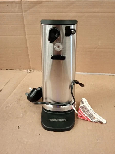 Morphy Richards 3in1 Electric Tin Can Opener Knife Sharpener Bottle Cap 432030