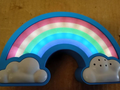 Learning Resources Rainbow Visual Kids Sensory Timer 5 Increments Light Dark 3+