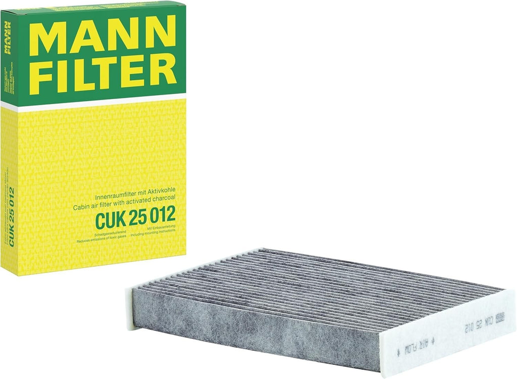 Mann Filter CUK 25 012 Cabin Air Filter Pollen Cars Vans 9.84x7.13x1.38in New