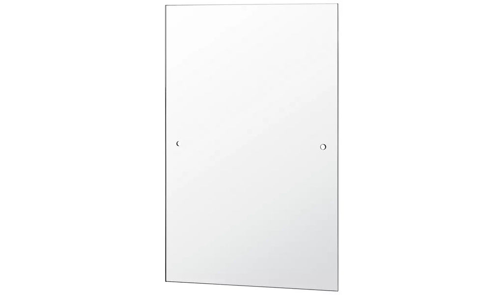Argos Home Silver Drilled Bathroom Wall Mounted Mirror 45x30cm New