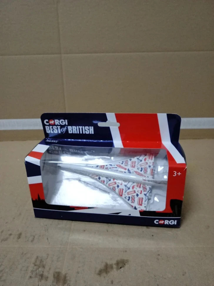Corgi GS84007 Best British Concorde Red High Quality 185mmx17.2x13.3cm 3+ New