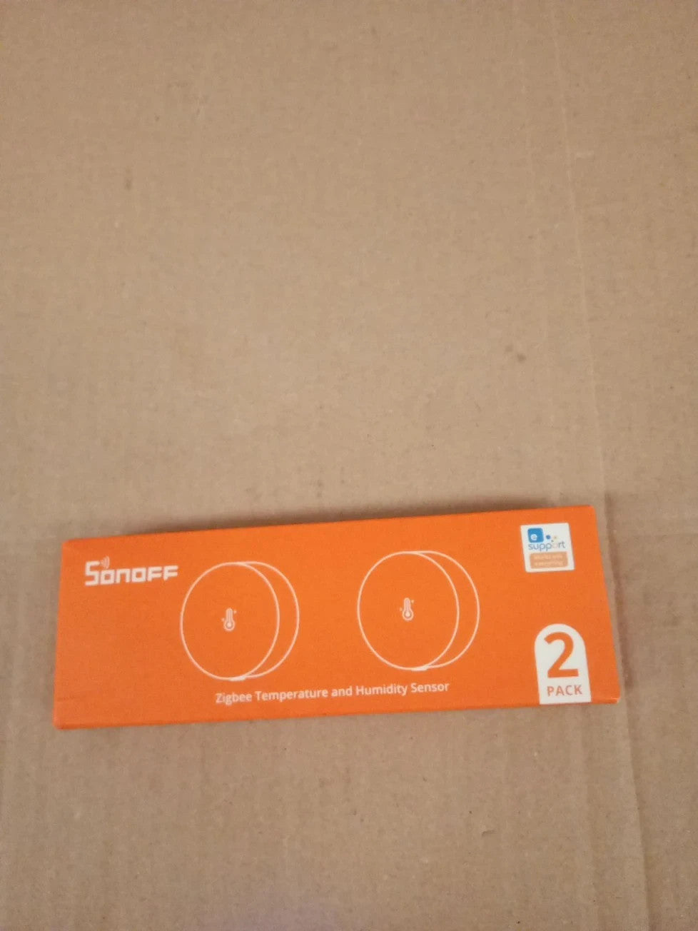 SONOFF 2 Pack SNZB02P Zigbee Temperature Humidity Sensor Alexa Google New