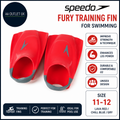 Speedo Unisex Adult Fury Training Fin For Swimming Training Lava Red 11-12
