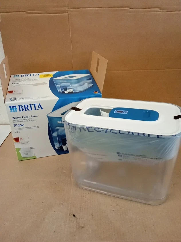 Brita Flow Maxtra Pro Flow Chiller Water Filter Tant Jug Light Blue New