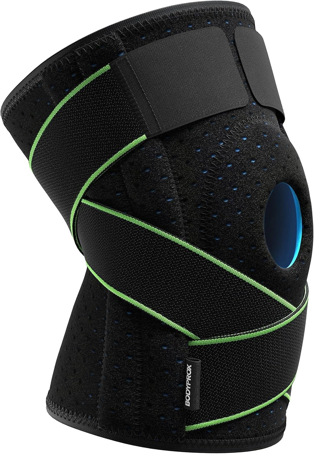 Bodyprox Knee Brace Side Stabilizers Patella Gel Pads Support XL New