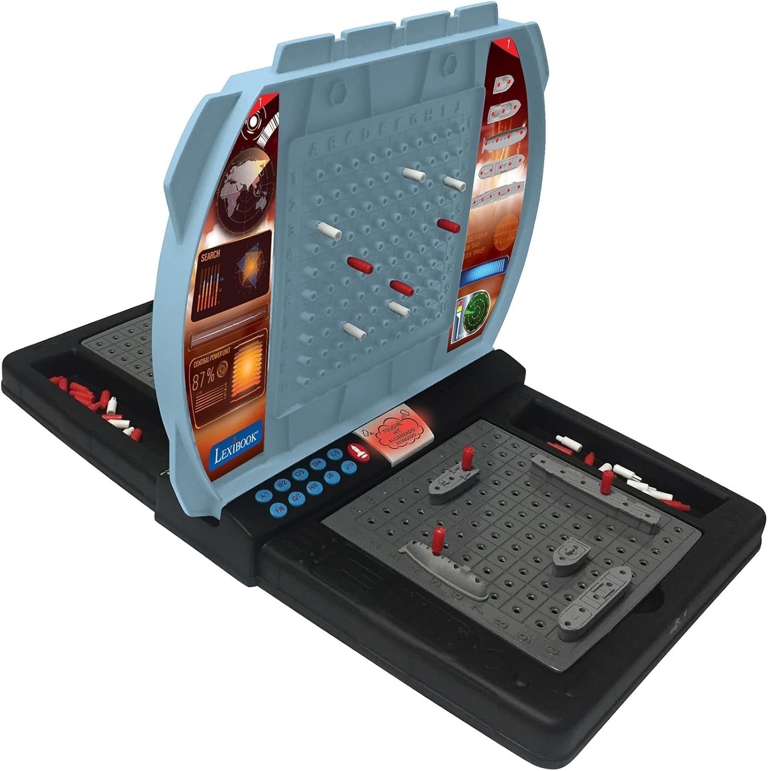 Lexibook Talking Sea Battle Electronic Talking Naval Battle 38.2x27.7x24.1cm New