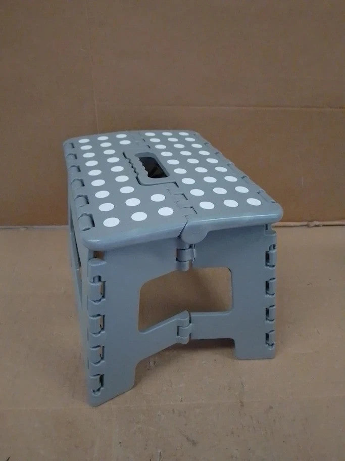 Keplin 9Inch Heavy Duty Folding Step Stool Non Slip Foldable Foot Stool