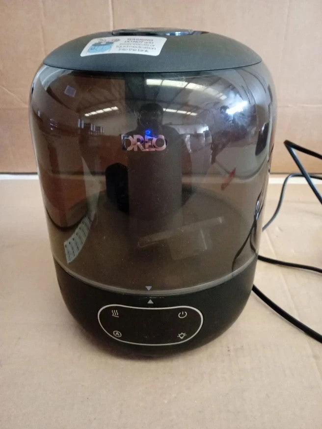 Dreo Humidifier Bedroom Ultrasonic Cool Mist 30H Runtime Sensor Black Diffuser