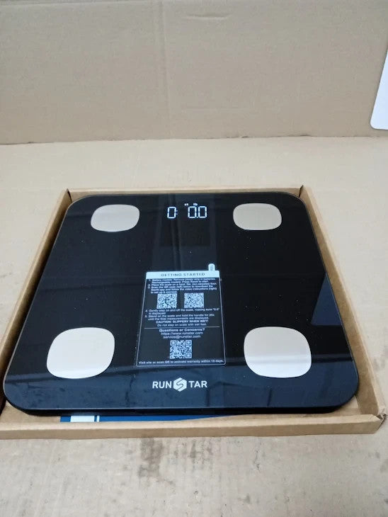 Runstar Scales Body Weight Fat Percentage Bathroom Scale High Accuracy New