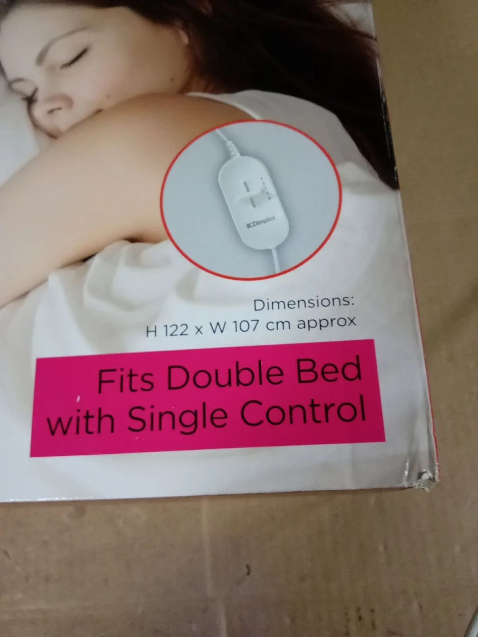 Dimplex DXUBDB Machine Washable Heated Under Blanket Extra Warmth Double New