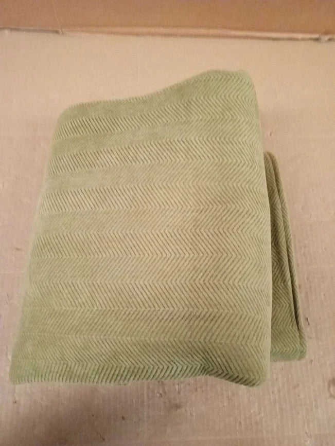 Nuodwell Herringbone Chenille Sofa Cover Seater Protector Couch 70x180cm Green
