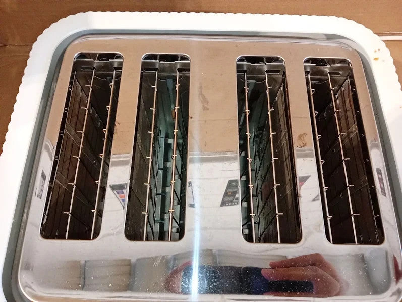 Tefal Loft TT760140 4 Slot Toaster 7 Browning Levels Stop Reheat Functions