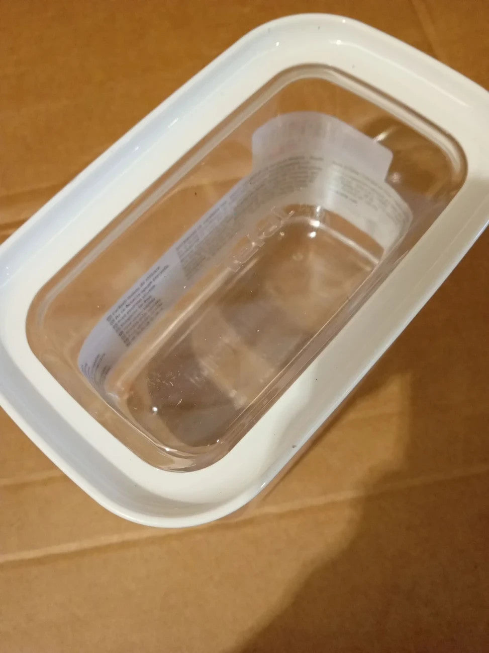 Emsa Optima Dry Storage Container 1L Rectangular 100% Safe Hygiene BPA Free New