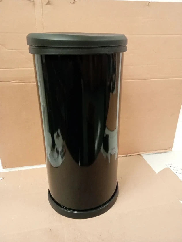 Curver 40L Deco Built In Bin Top Black Made From Resin 76x29x34cm New