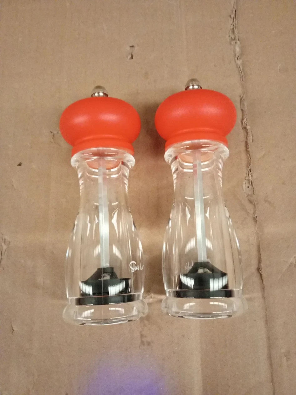 Sur La Table SLT847053ORG Salt & Pepper Mill Ceramic Orange 2 Pack Manual
