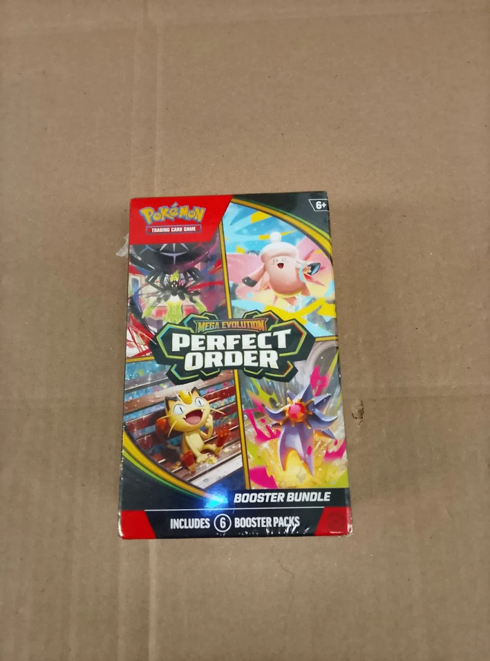 Pokemon TCG Mega Evolution Perfect Order Booster Bundle 6 Packs New