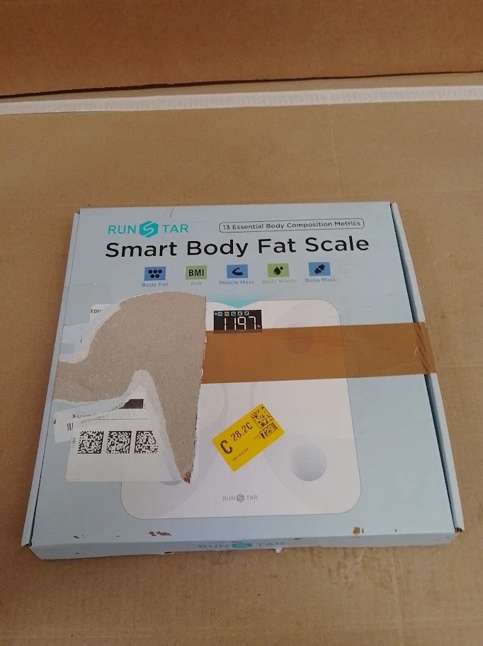 Runstar Smart Scale Body Weight Fat Percentage High Accuracy Digital New