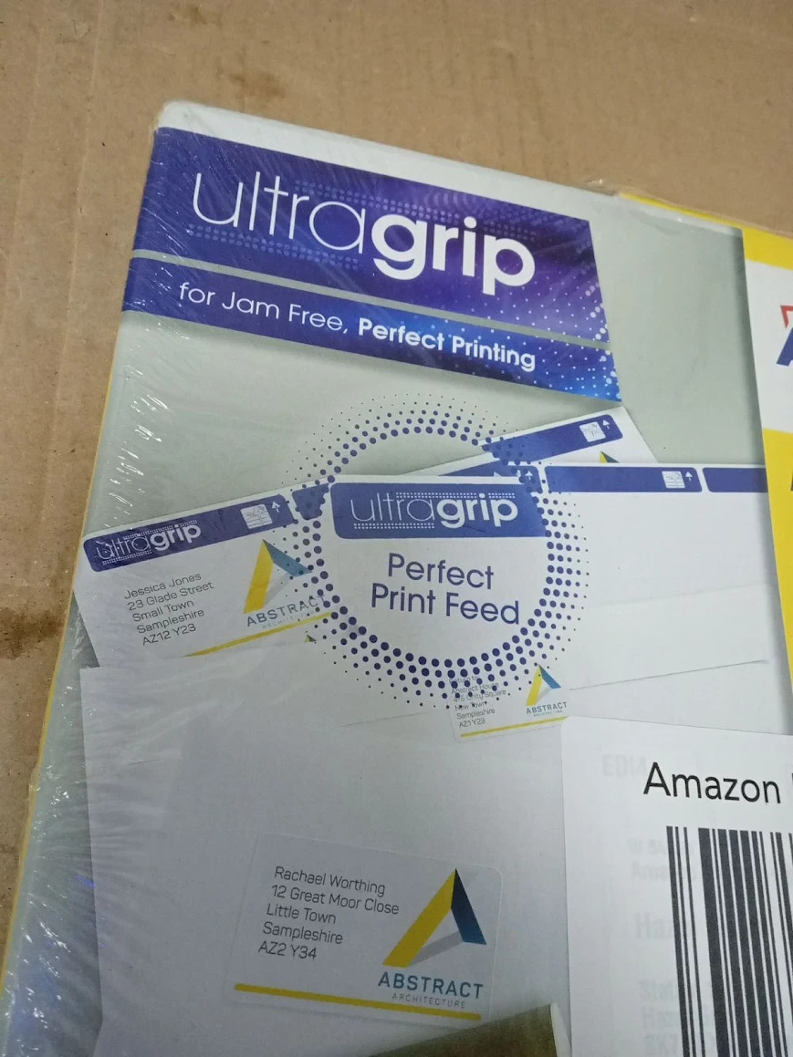 Avery JamFREE Printable Address Labels Customisable 99.1x 38.1mm White New