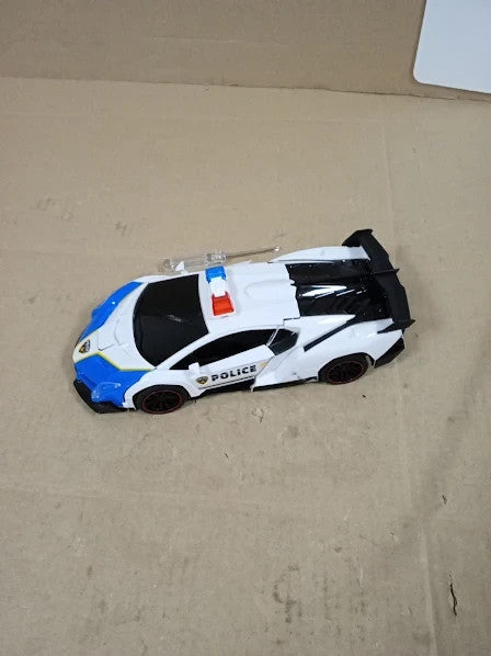 Getatoy Toys Transforming Remote Control Police Car Toys Gifts Robot 5+