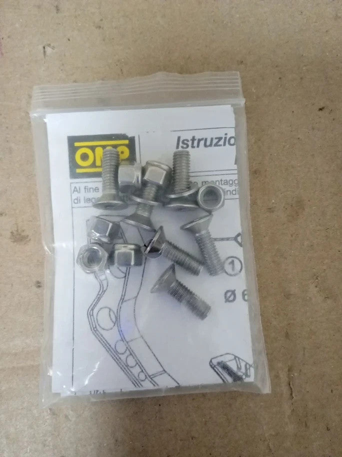 Omp Ompoa 1040 A Sports Pedals Aluminium Silver Two Pads New