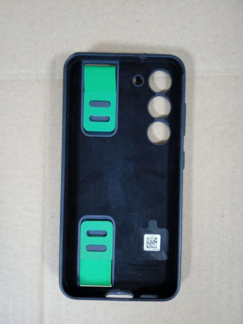 Samsung Galaxy S23 Diamond Silicone Grip Case Black