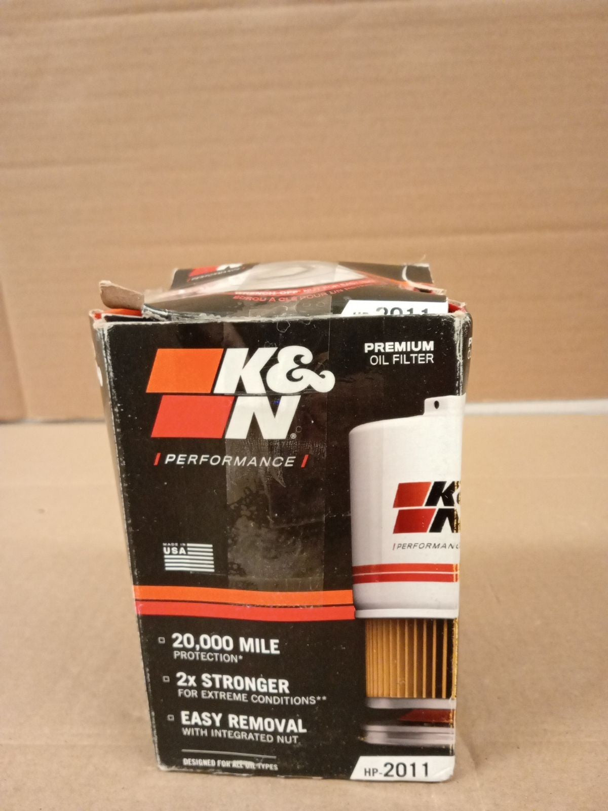 K&N HP2011 Performance Spin On Oil Filter Chevrolet Ford GMC Buick Lincoln
