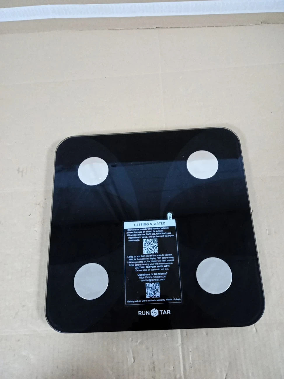 Scales Body Weight Fat Percentage RunSTAR Ultra Precision Digital Accurate