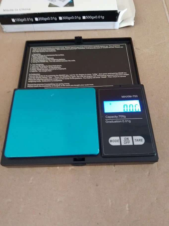 Vinabo 700g Digital Scales 0.01g Kitchen Scales Mini Pocket Precision LCD New