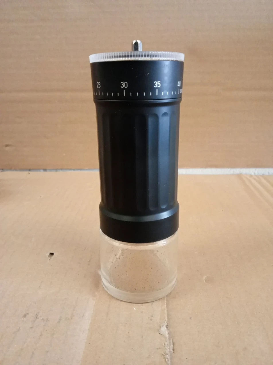 Manual Coffee Grinder External 40 Adjustable Settings Coffee Bean Hand Black