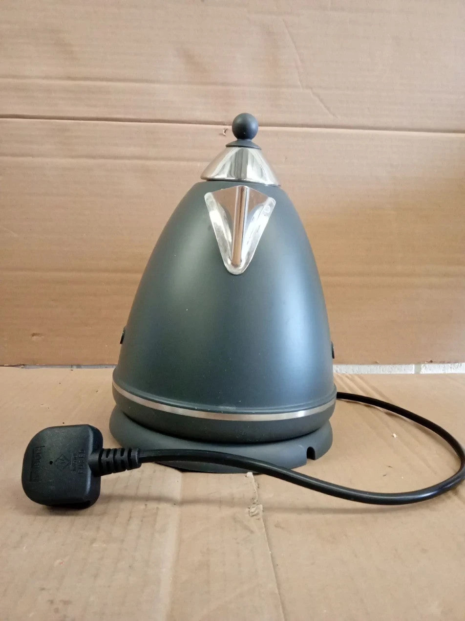 DeLonghi Argento Silva KBX3016.GY Kettle 1.7L Capacity 360 Swivel Base Grey