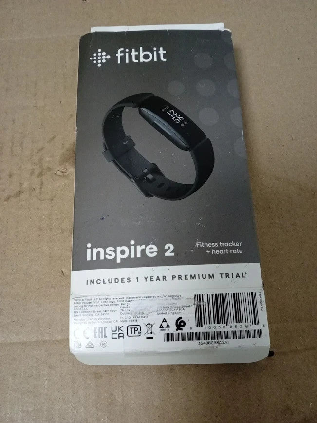 Fitbit Inspire 2 Health & Fitness Tracker 24/7 Heart Rate To 10 Days Battery