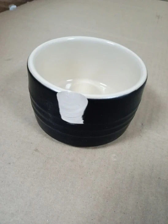 Le Creuset Stoneware Ramekin Straight Wall Stackable 200ml Matte Black